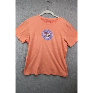 Life is Good "Simple as That" Orange Short Sleeve Tee-Size Small